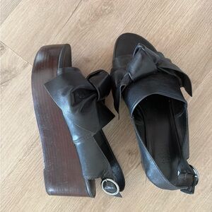 Tibi platform sandals